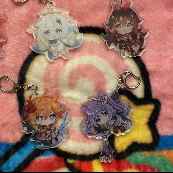 [Genshin Impact Merch Bundle] Cute/Kawaii Character Keycharms - Picture 6 of 8
